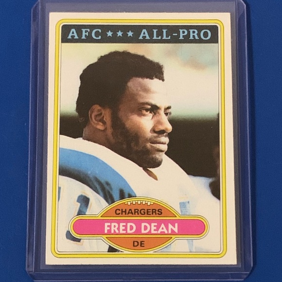 Fred Dean #392 [AFC All-Pro] 1980 Topps Football Trading Card - Picture 1 of 2